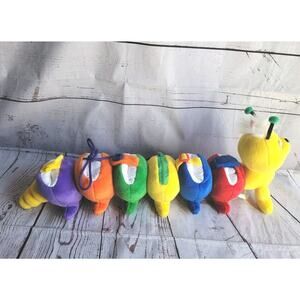 Discovery Toys Colorful Dress A Pillar Caterpillar Plush Learning Toy